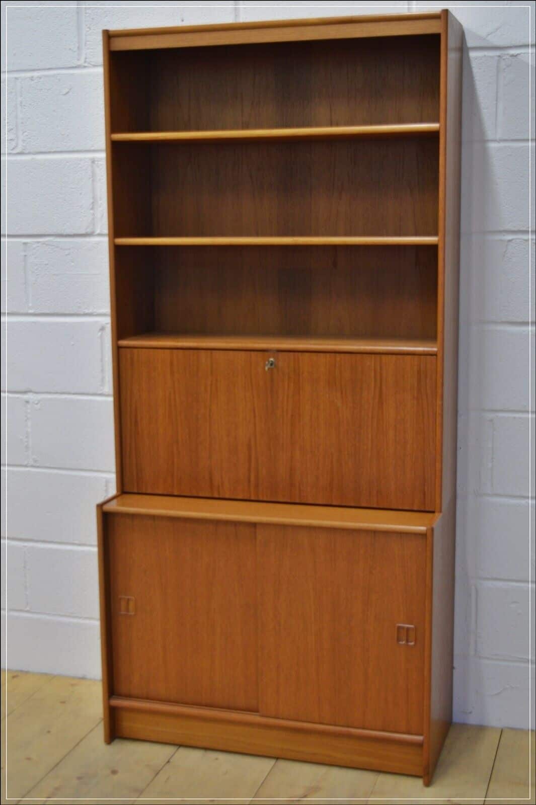 Vintage Sideboard Teak Highboard Mid Century Made In Denmark DELIVERY