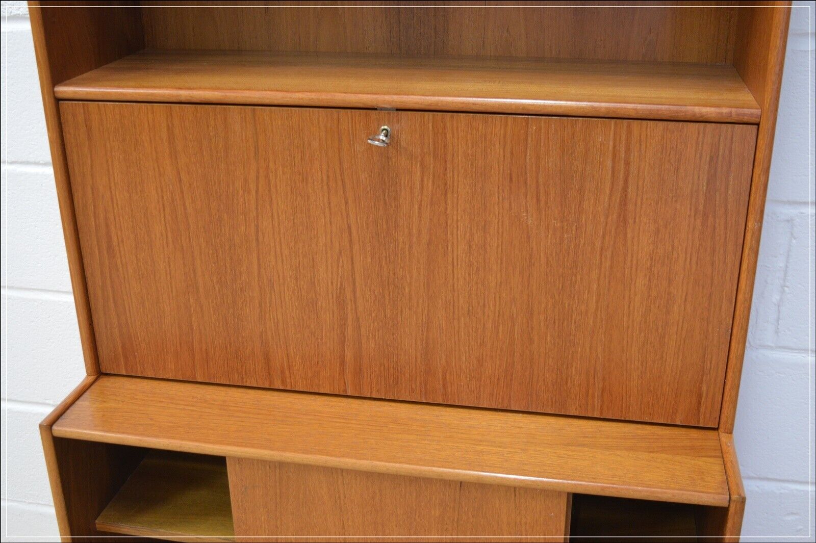 Vintage Sideboard Teak Highboard Mid Century Made In Denmark DELIVERY