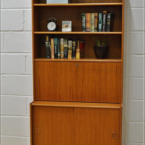 Vintage Sideboard Teak Highboard Mid Century Made In Denmark DELIVERY