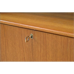 Vintage Sideboard Teak Highboard Mid Century Made In Denmark DELIVERY