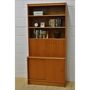 Vintage Sideboard Teak Highboard Mid Century Made In Denmark DELIVERY