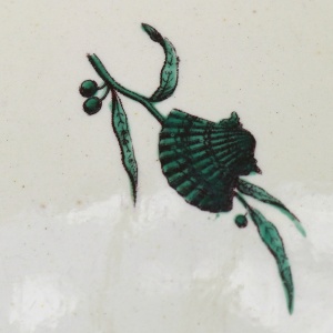 A rare antique Georgian Wedgwood Creamware pottery Plate by Guy Green C.1770