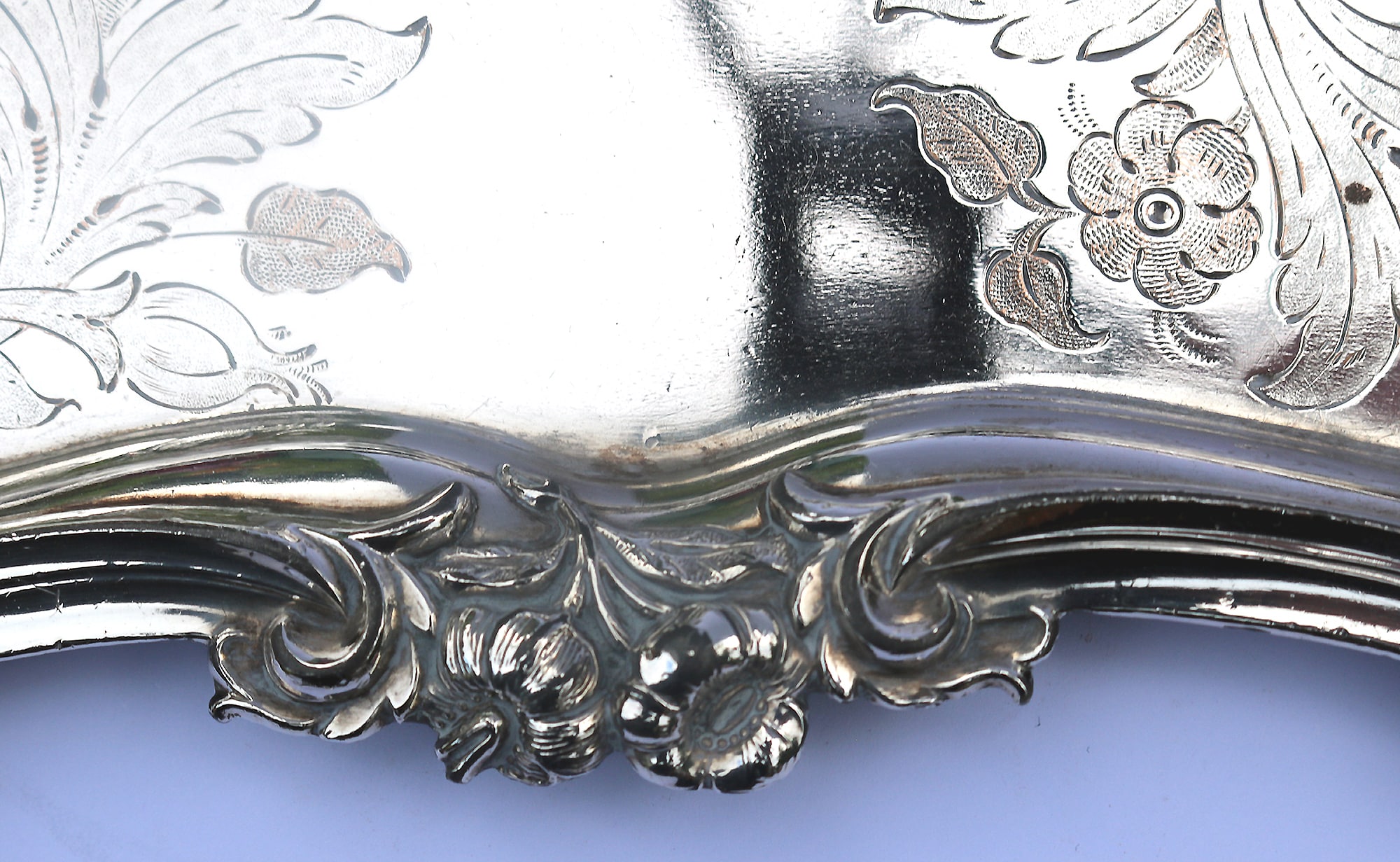 An attractive and good pair of silver plate Candle Wick Snuffer on Stand C.19thC
