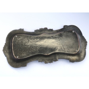 An attractive and good pair of silver plate Candle Wick Snuffer on Stand C.19thC