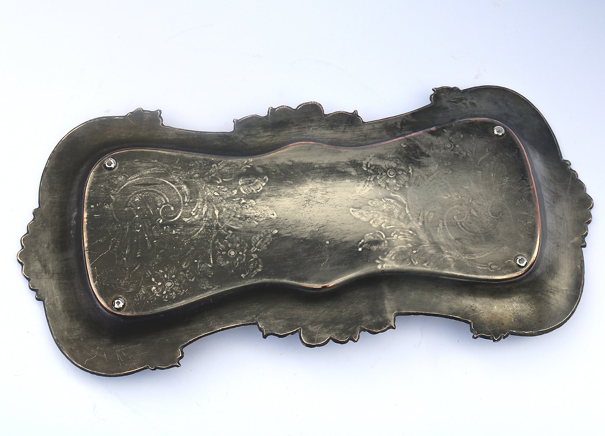 An attractive and good pair of silver plate Candle Wick Snuffer on Stand C.19thC