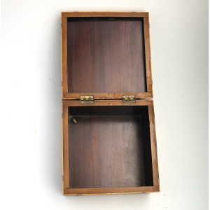 A good quality & very pretty antique Victorian inlaid & cross banded Box C.19thC