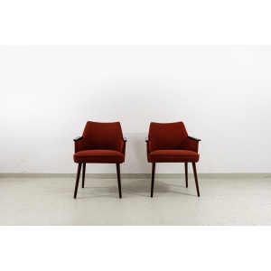 Pair of vintage armchairs, Poland, 1960s