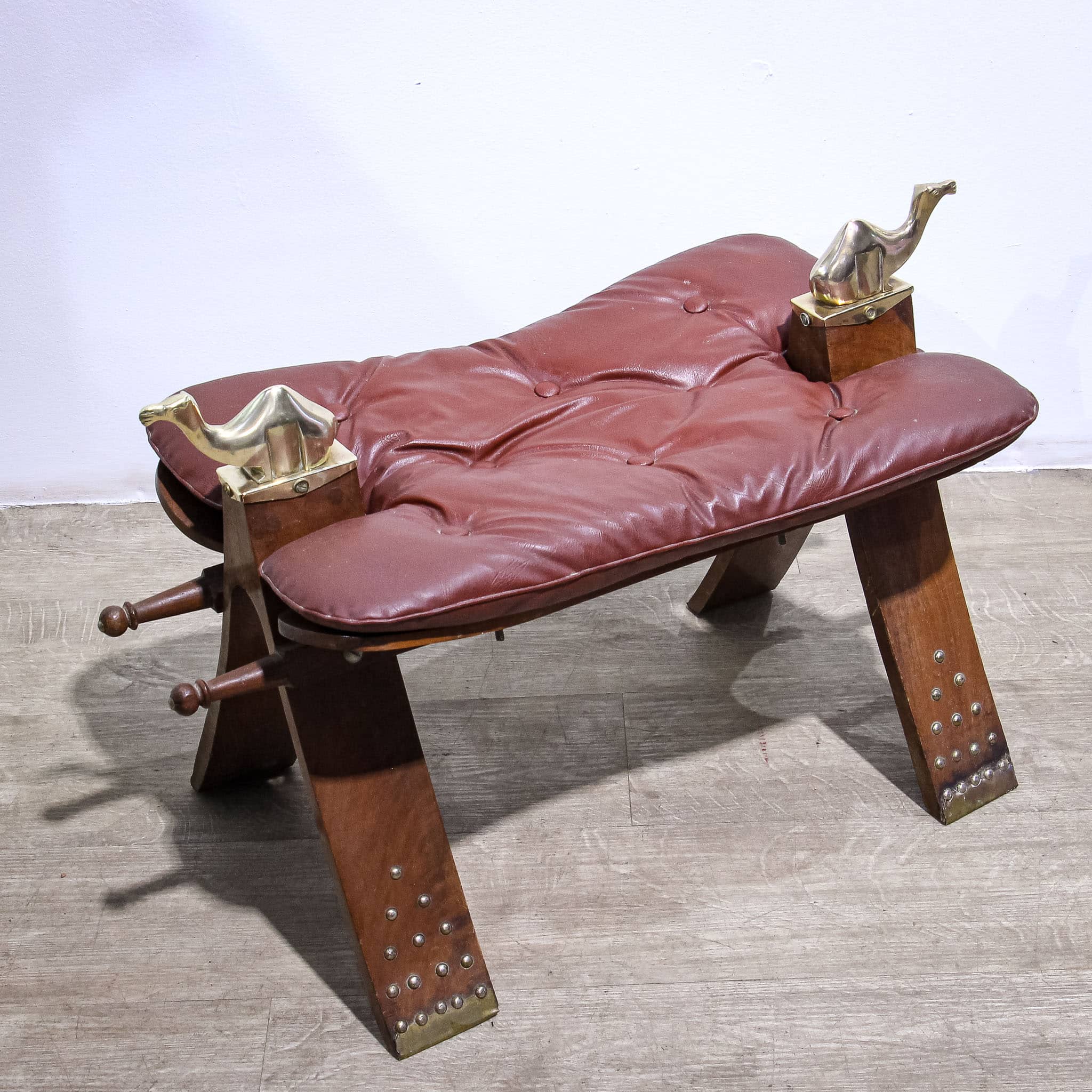 Bedouin Camel Saddle Stool