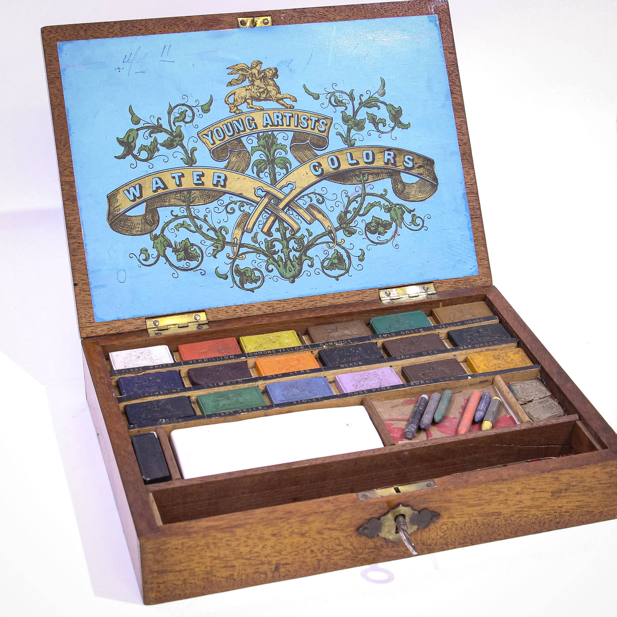 Late Victorian Watercolour Box