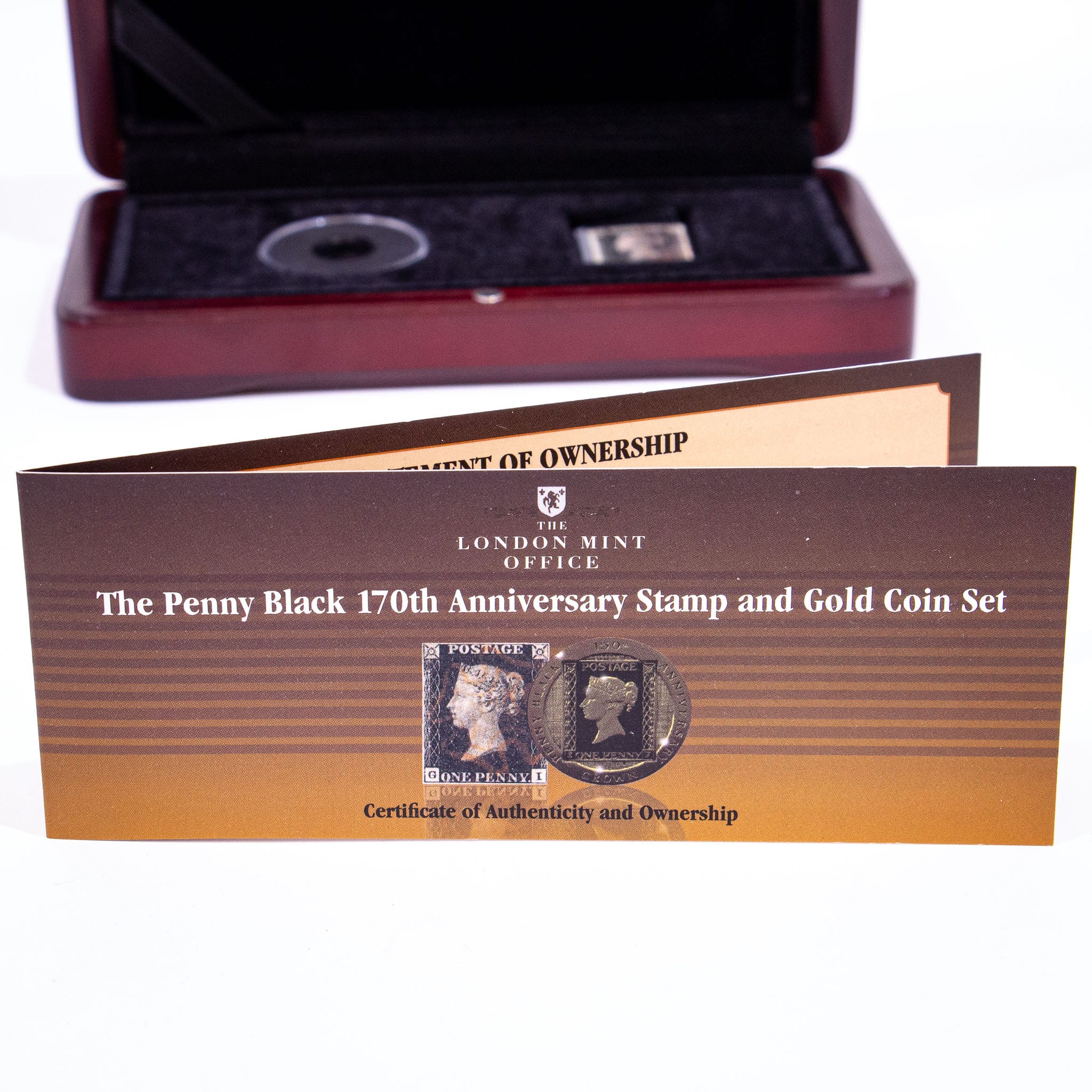 Presentation Penny Black Stamp and Coin Set
