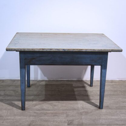 Blue Painted Scandinavian Kitchen Table - Image 6