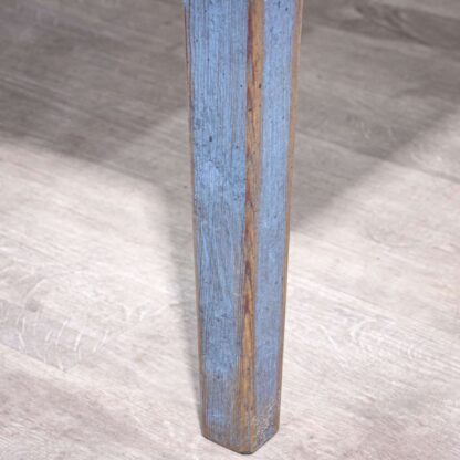 Blue Painted Scandinavian Kitchen Table - Image 9