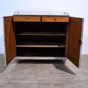Painted Two Door Gustavian Style Cupboard
