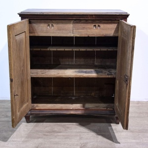 Scandinavian Painted Two Door Cupboard