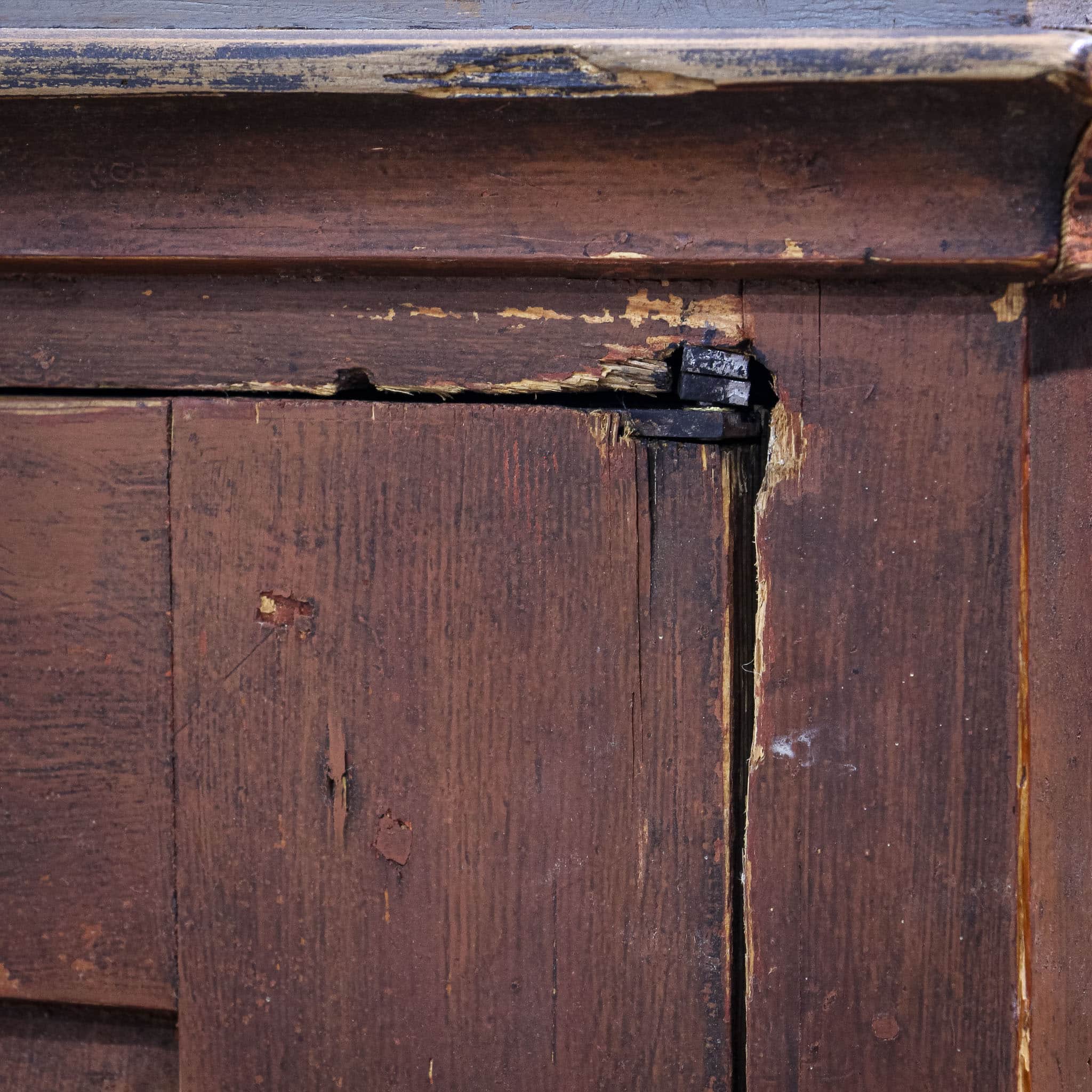 Scandinavian Painted Two Door Cupboard