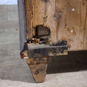 Scandinavian Painted Two Door Cupboard