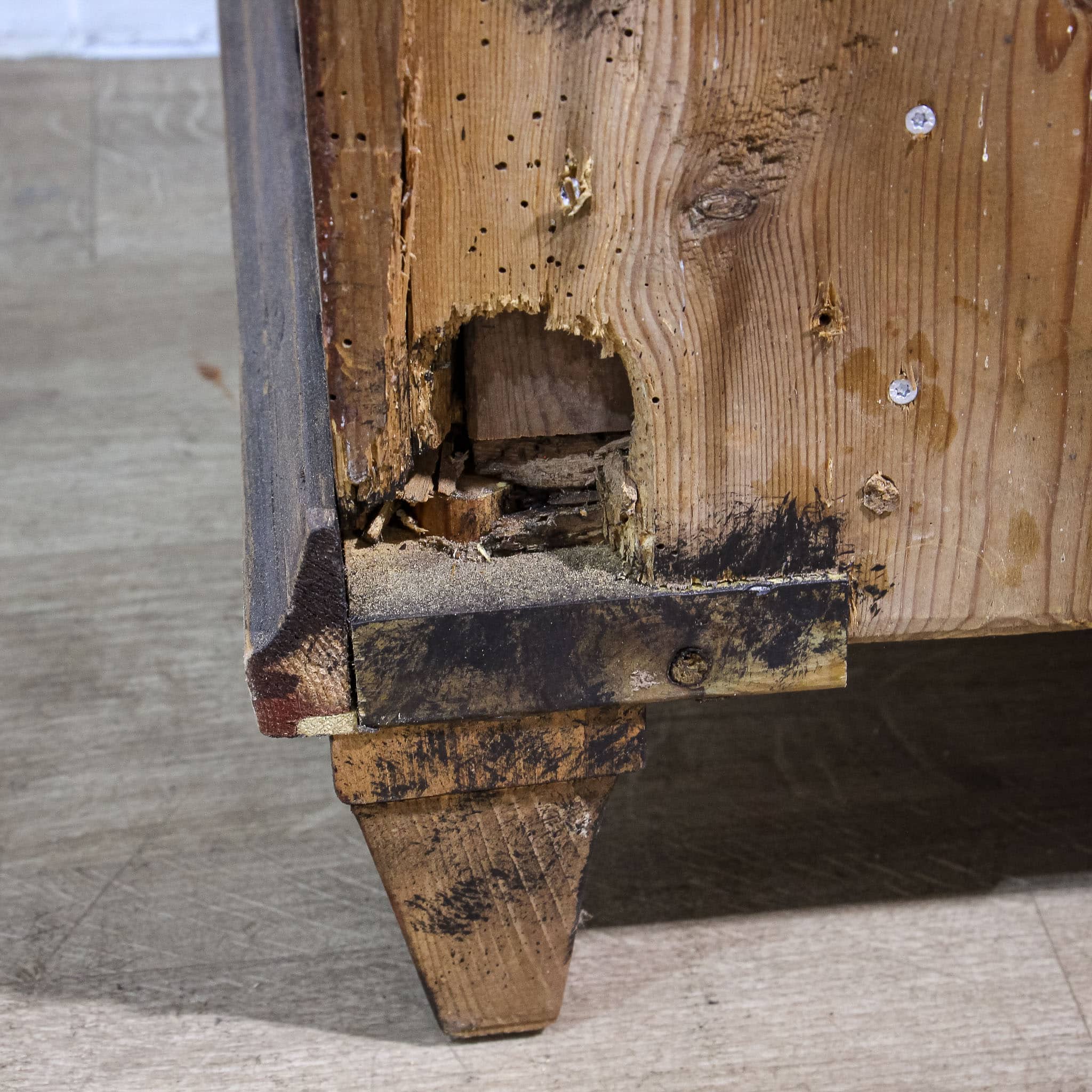 Scandinavian Painted Two Door Cupboard