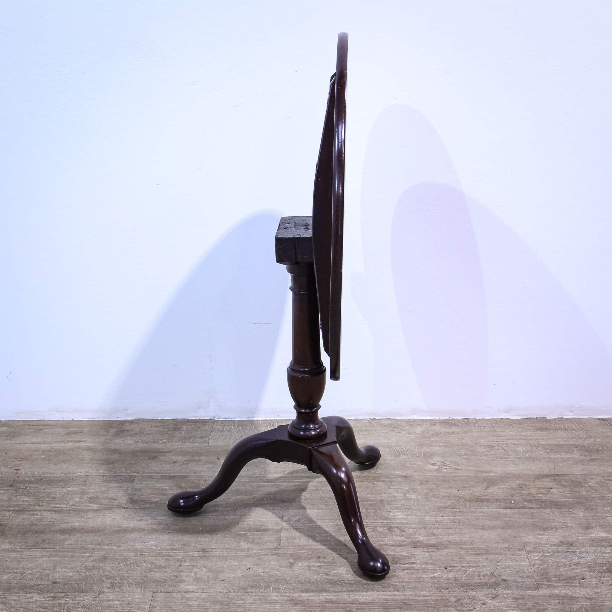 George II Mahogany Tripod Table with Tilt Mechanism