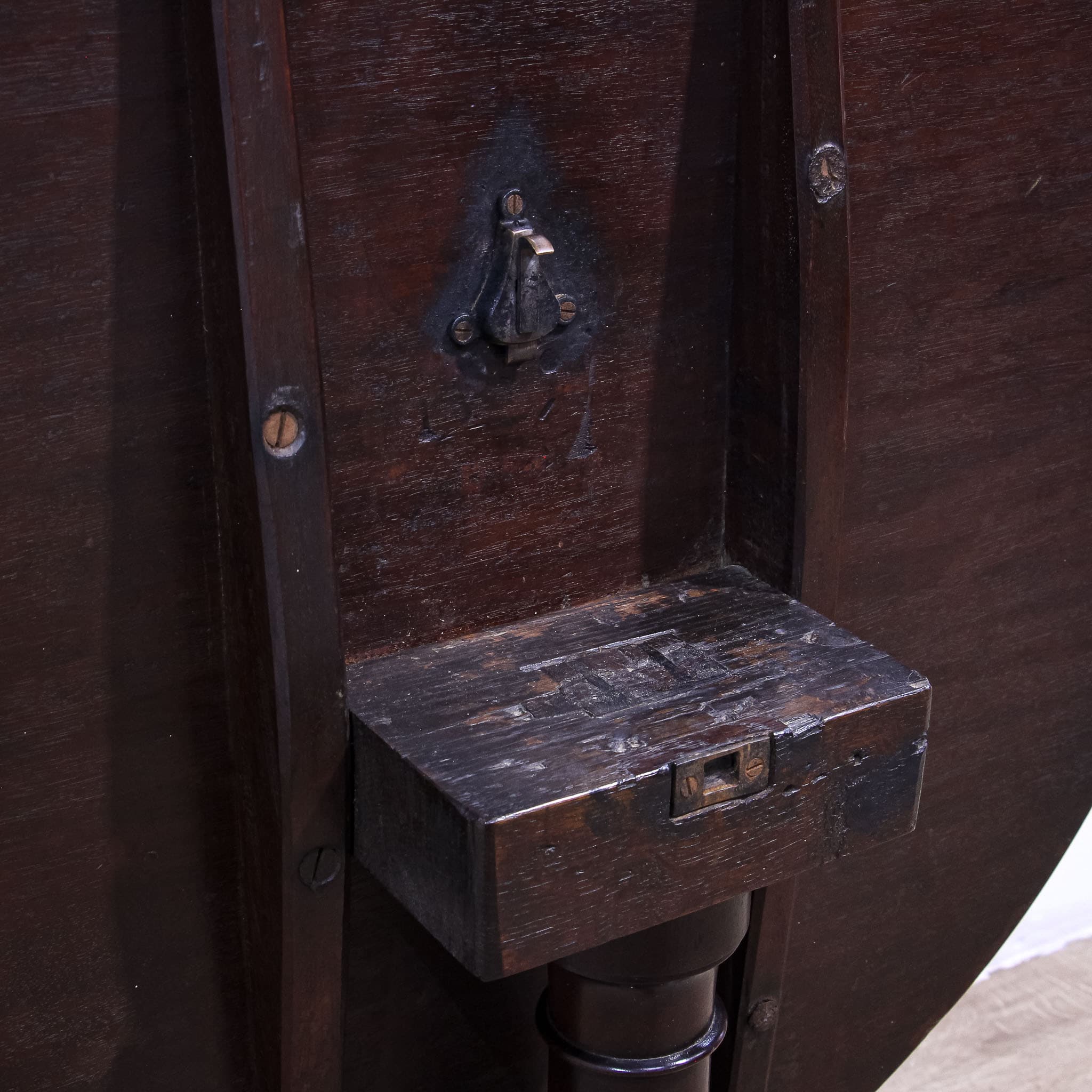 George II Mahogany Tripod Table with Tilt Mechanism