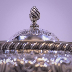 Victorian Silver Tea Caddy