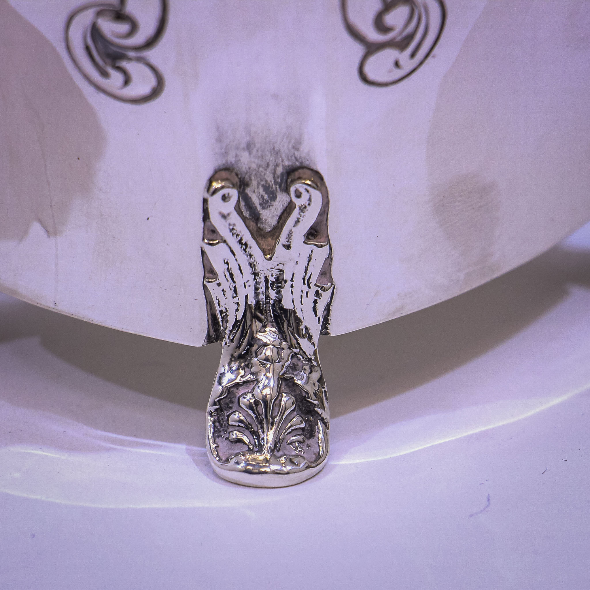 Victorian Silver Tea Caddy
