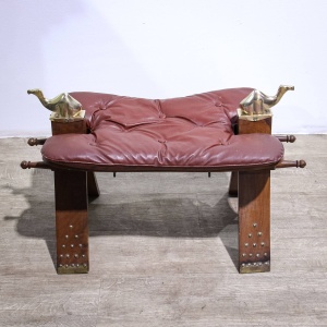 Bedouin Camel Saddle Stool