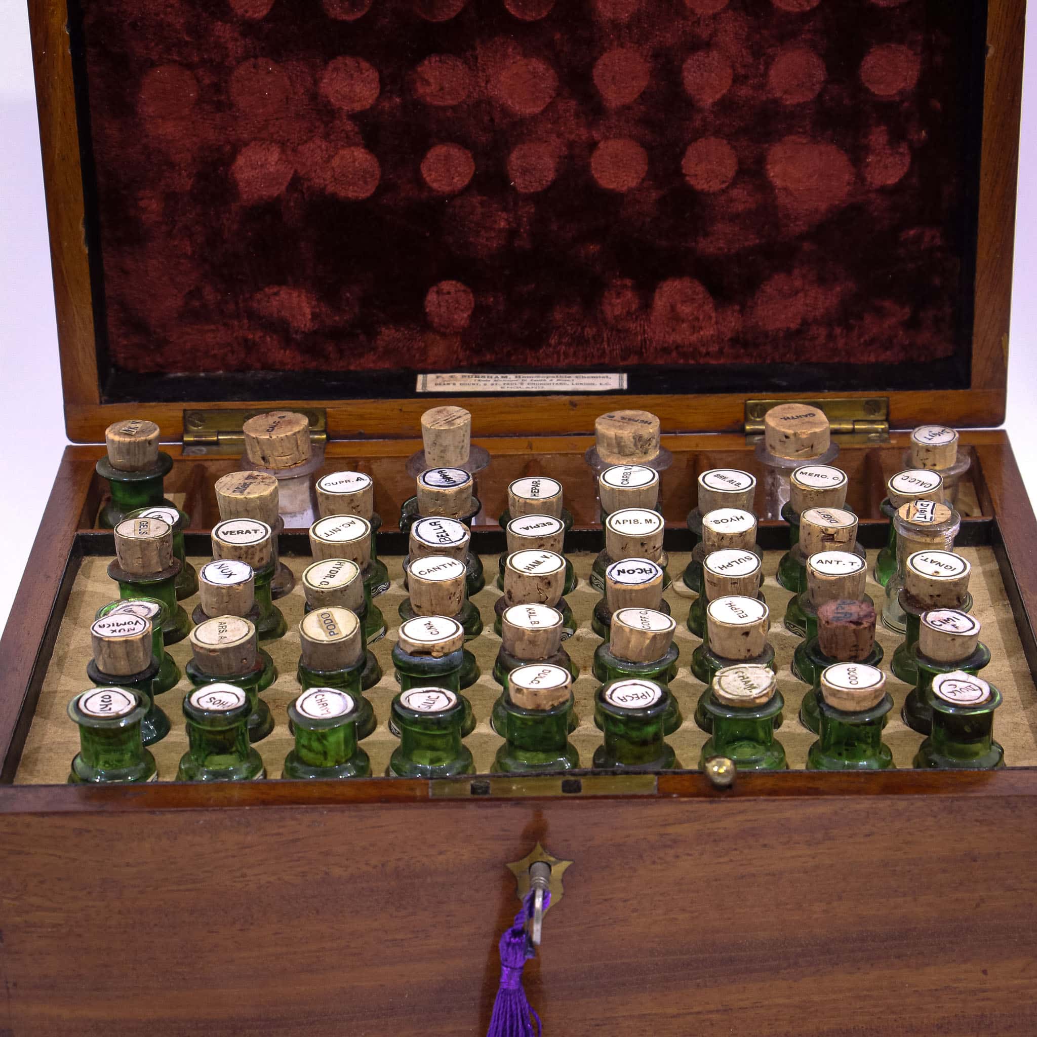 Victorian Homeopathy Box