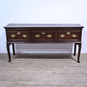 Oak Dresser Base, Server or Console Table