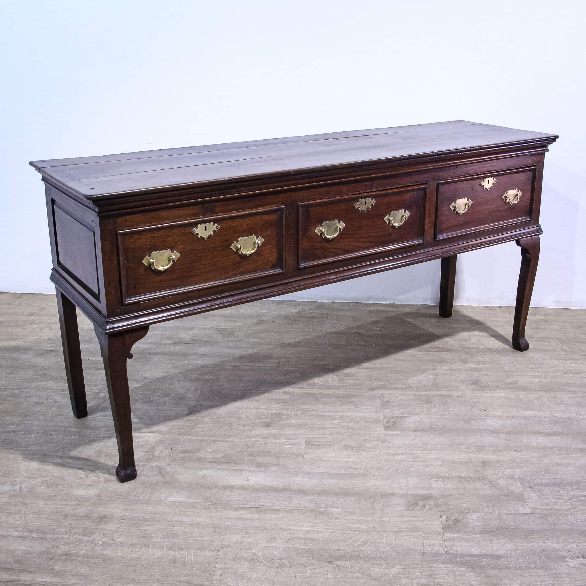Oak Dresser Base, Server or Console Table