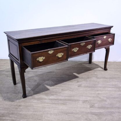 Oak Dresser Base, Server or Console Table - Image 3