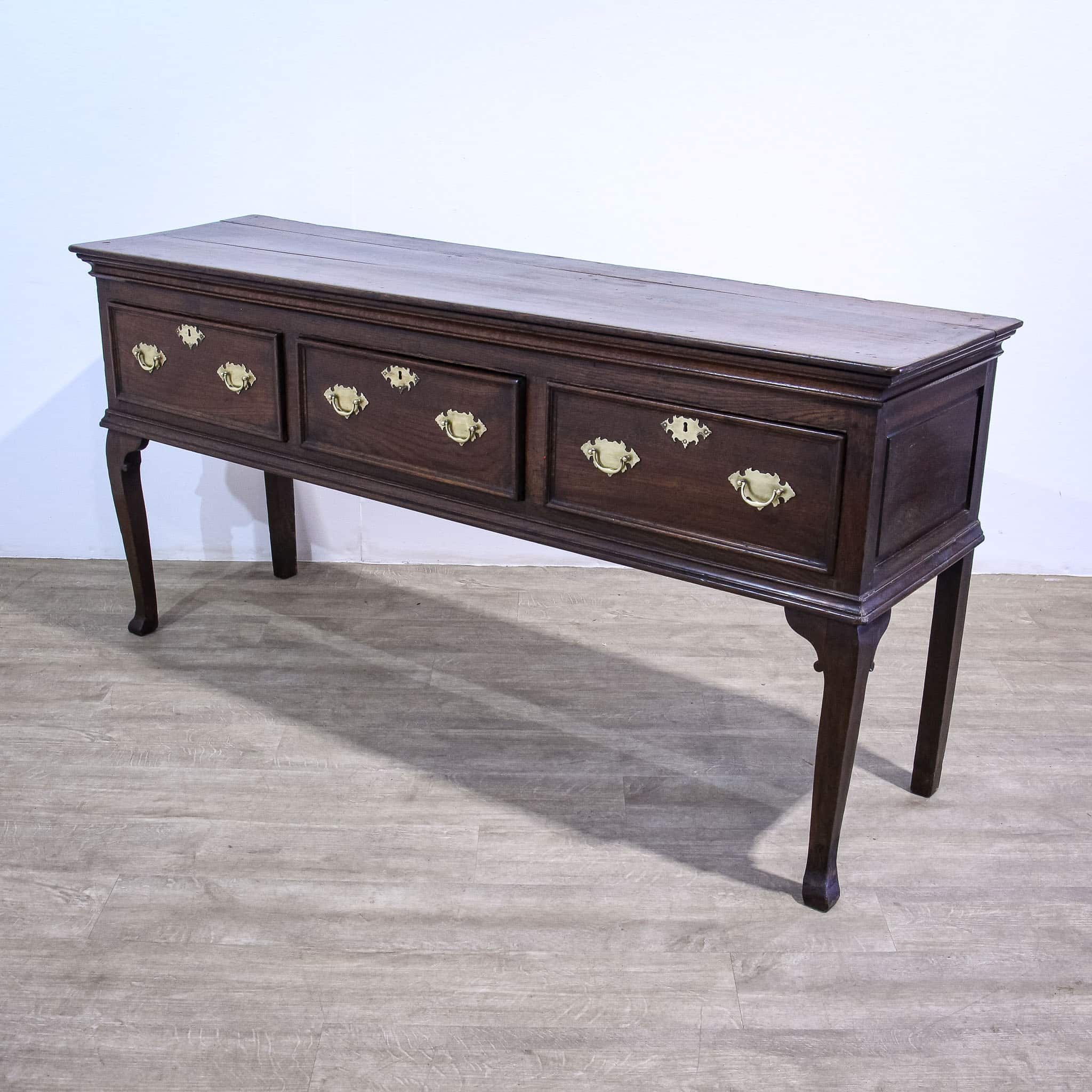 Oak Dresser Base, Server or Console Table