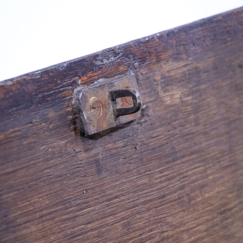 17th Century Carved Oak Coffer