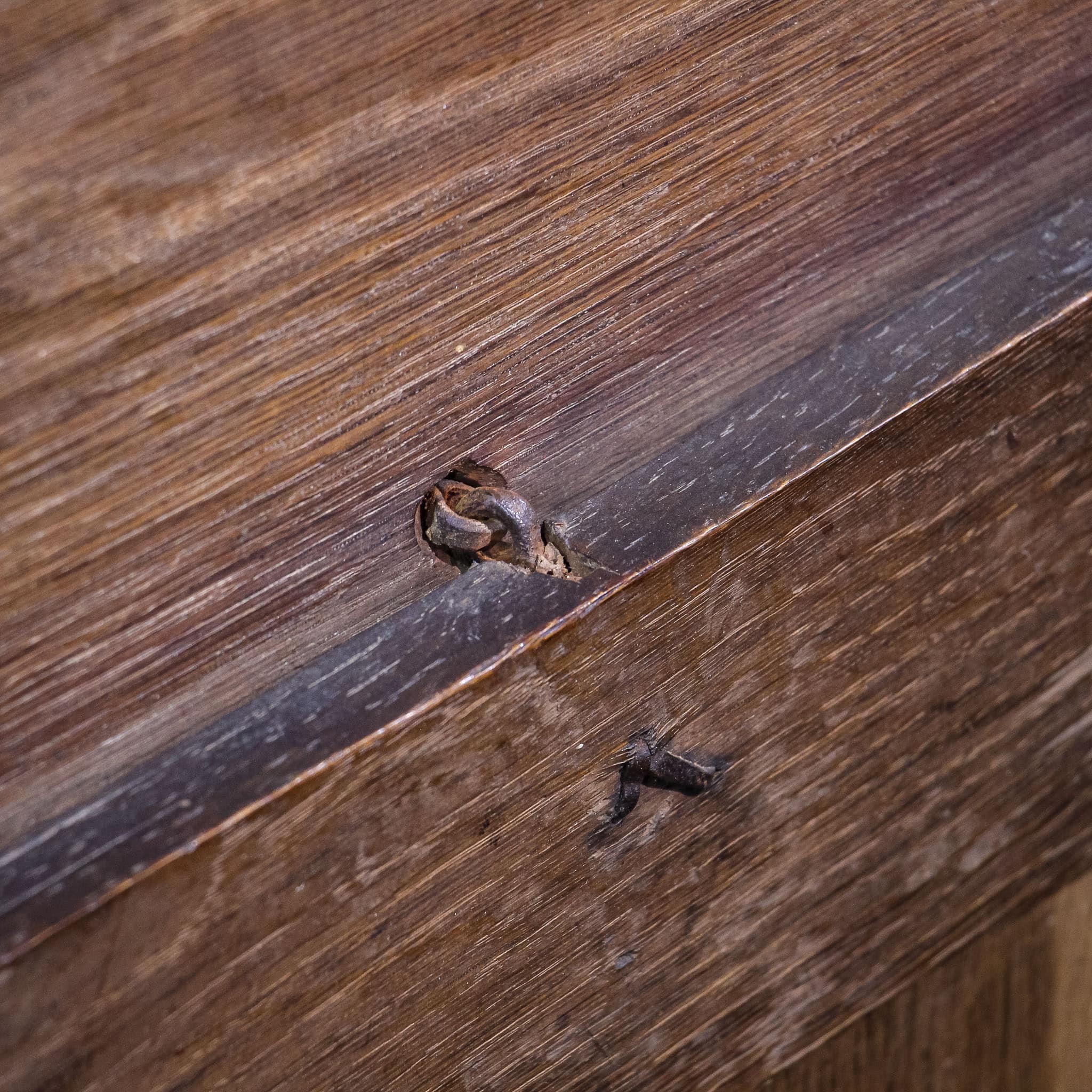 17th Century Carved Oak Coffer