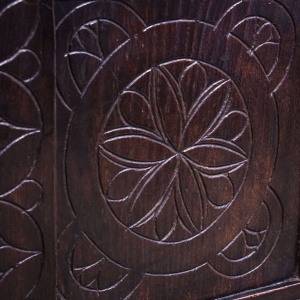 17th Century Carved Oak Coffer