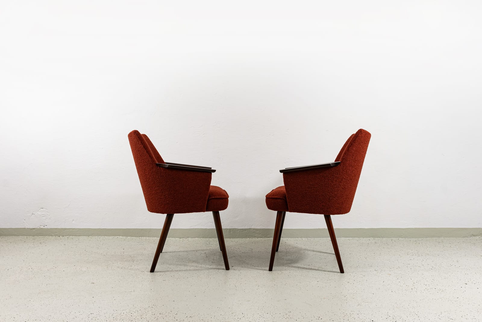 Pair of vintage armchairs, Poland, 1960s