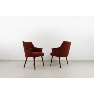 Pair of vintage armchairs, Poland, 1960s