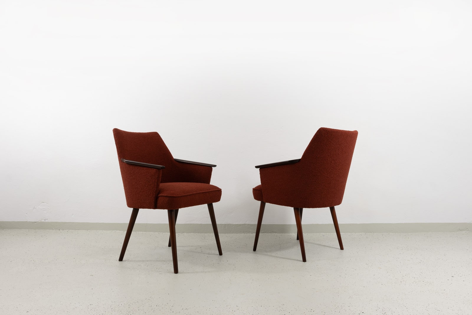 Pair of vintage armchairs, Poland, 1960s
