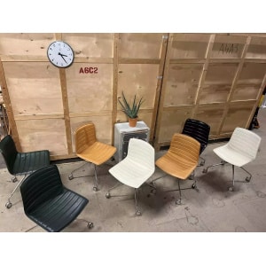 Arper Catifa 46 Studio Office Chair Leather
