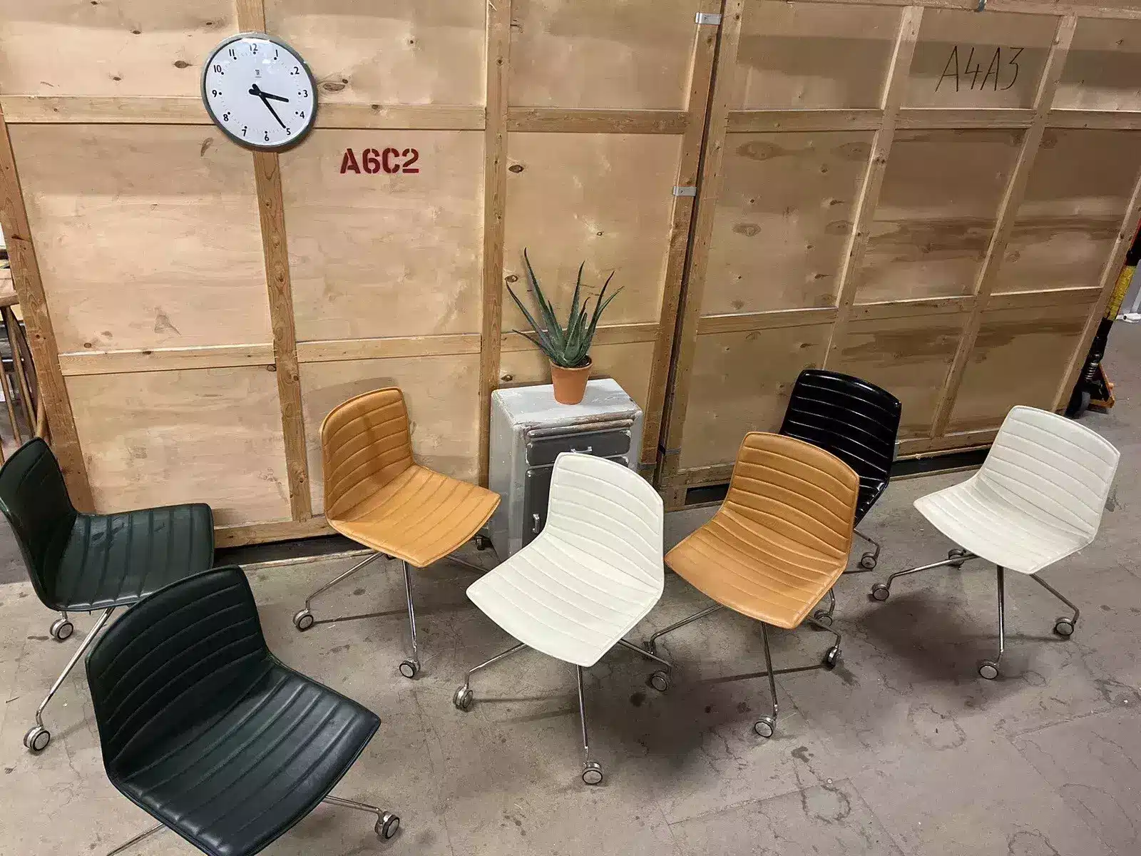 Arper Catifa 46 Studio Office Chair Leather