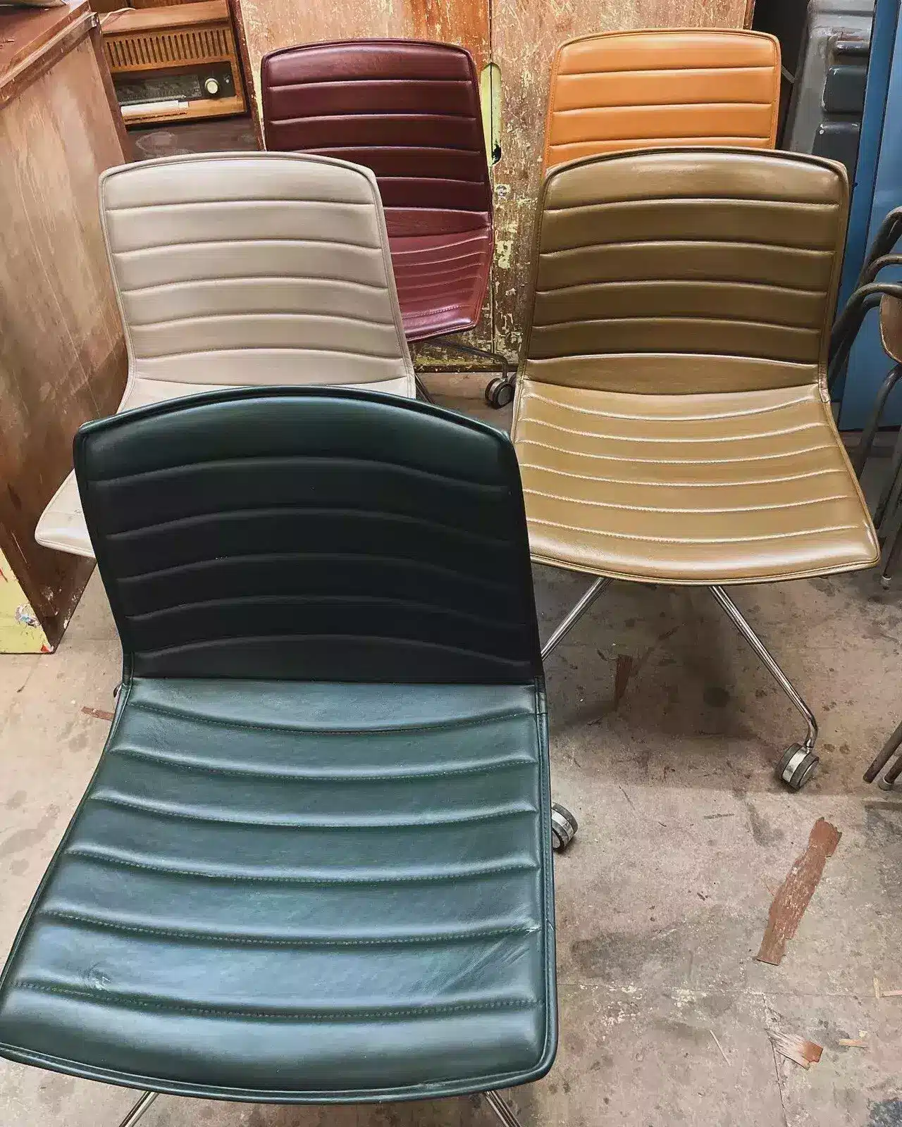 Arper Catifa 46 Studio / Office Chair Leather