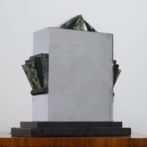 Art Deco Mantel Clock by Goldsmiths & Silversmiths 1930’s