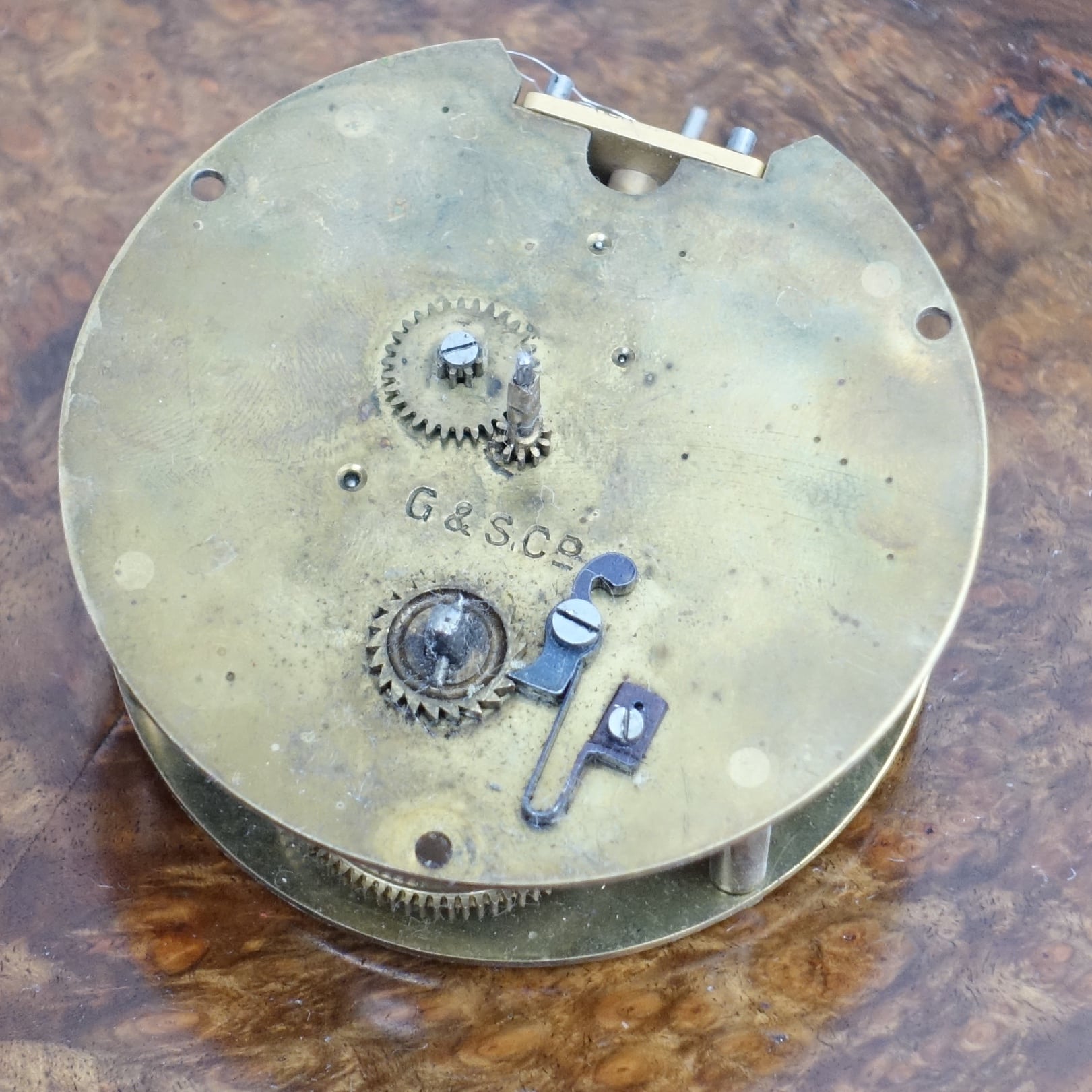 Art Deco Mantel Clock by Goldsmiths & Silversmiths 1930’s