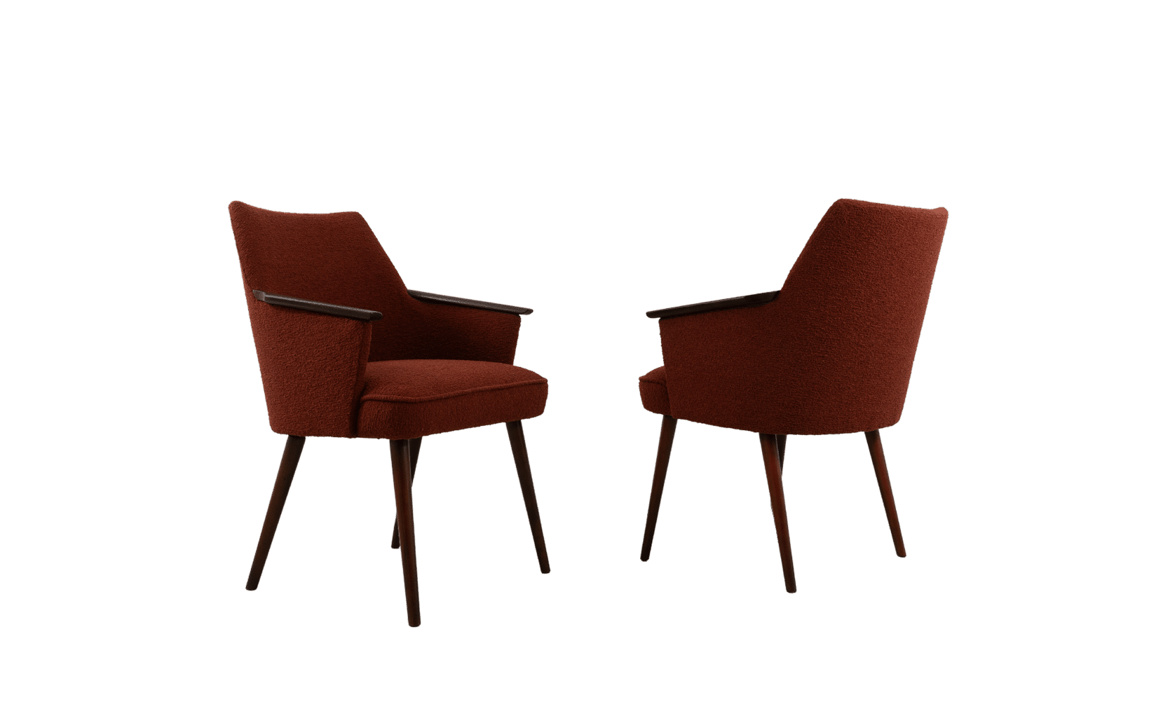 Pair of vintage armchairs, Poland, 1960s