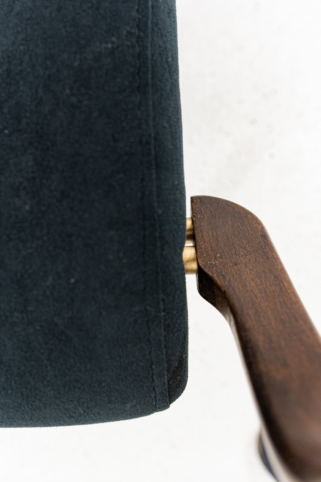 Black Armchair By Jaroslav Smídek For Ton, Czechoslovakia, 1960's