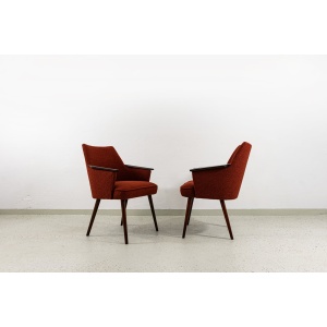 Pair of vintage armchairs, Poland, 1960s