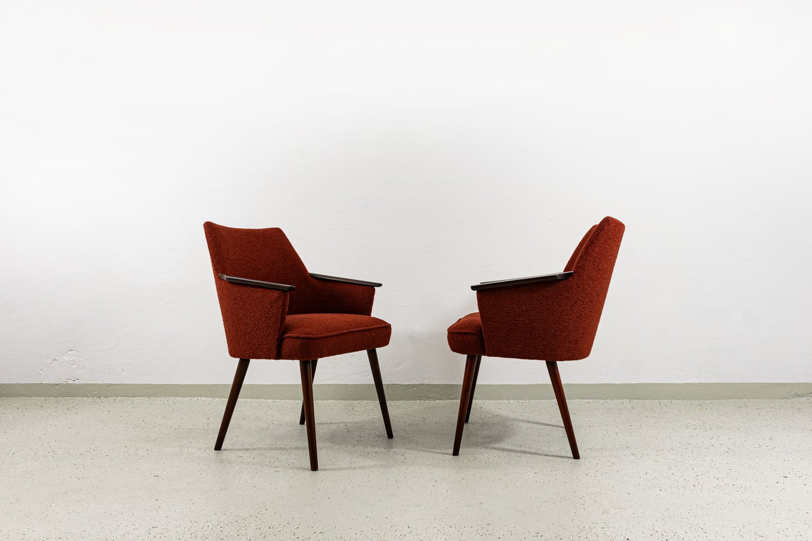 Pair of vintage armchairs, Poland, 1960s