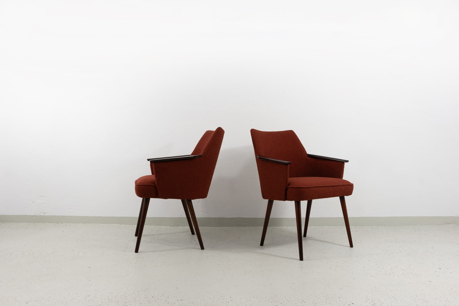 Pair of vintage armchairs, Poland, 1960s