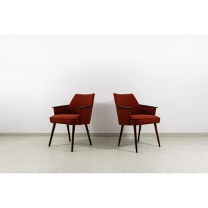 Pair of vintage armchairs, Poland, 1960s