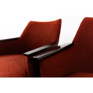 Pair of vintage armchairs, Poland, 1960s