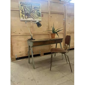 Esavian 1950s School Desks, Vintage